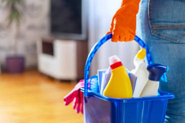 "Professional cleaning company team providing eco-friendly cleaning services